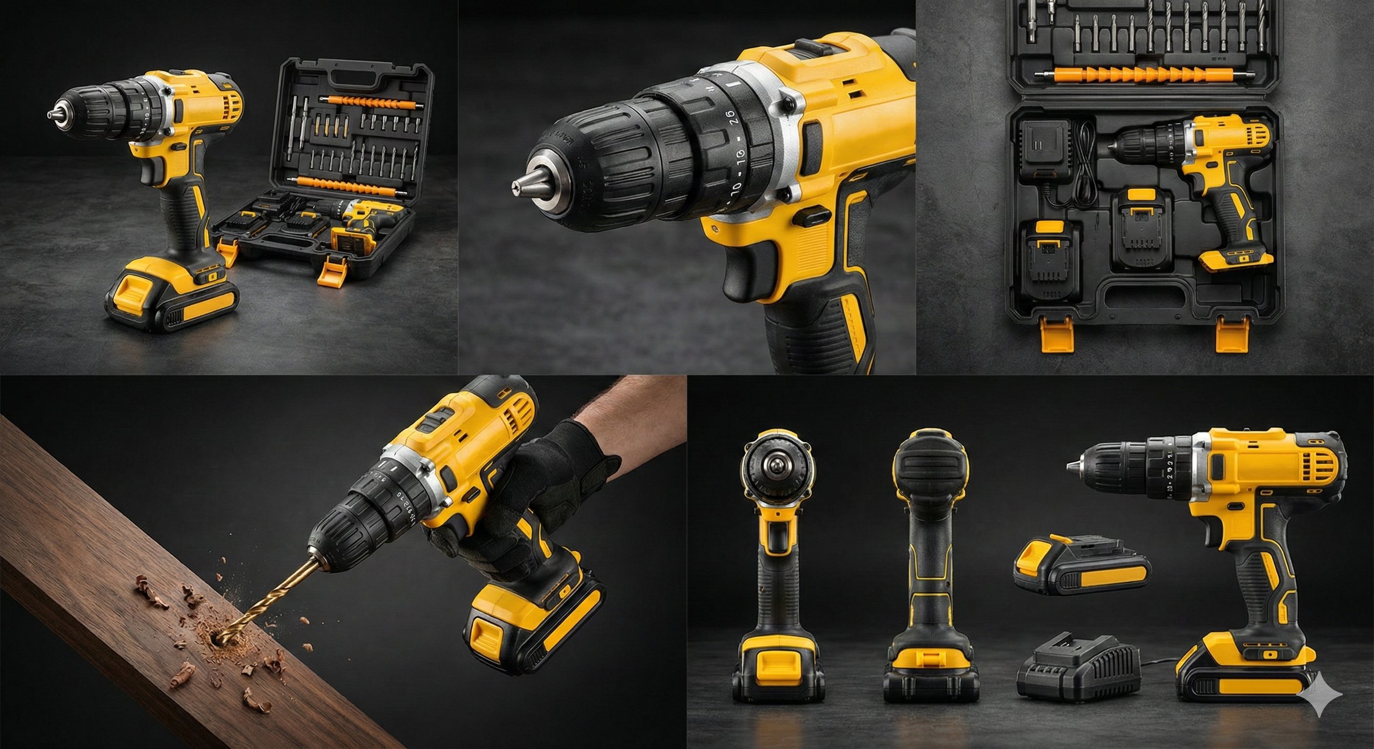 Ultimate 21V Cordless Drill Kit (29 Pcs) – Dual Lithium Battery Power