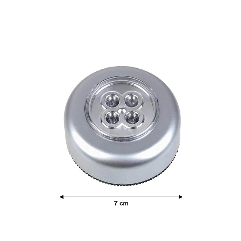 Versatile LED Tap Light – Wireless Illumination for Home & Auto- Pack of 2
